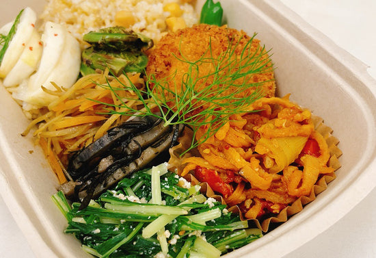 酸味がうれしい、梅干し入り。からだを整えるお弁当 vol.42